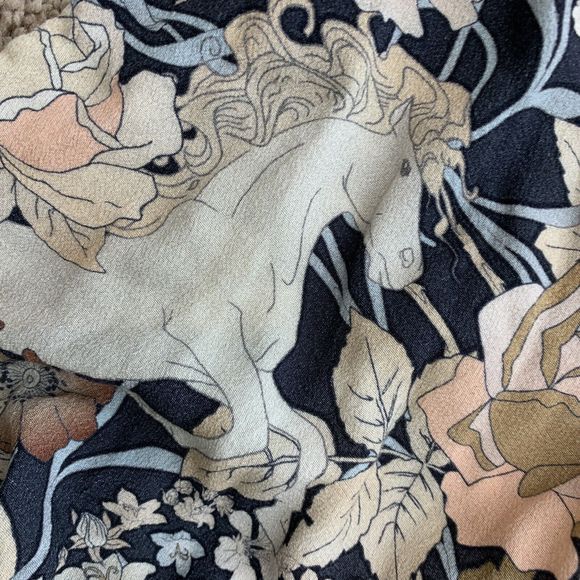 Spell & The Gypsy Amethyst Dress in Nightfall Boho Flowy Small Oversized - Picture 6 of 12